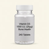 Holland & Barrett Vitamin D3 1000IU 240 Tablets, UK version