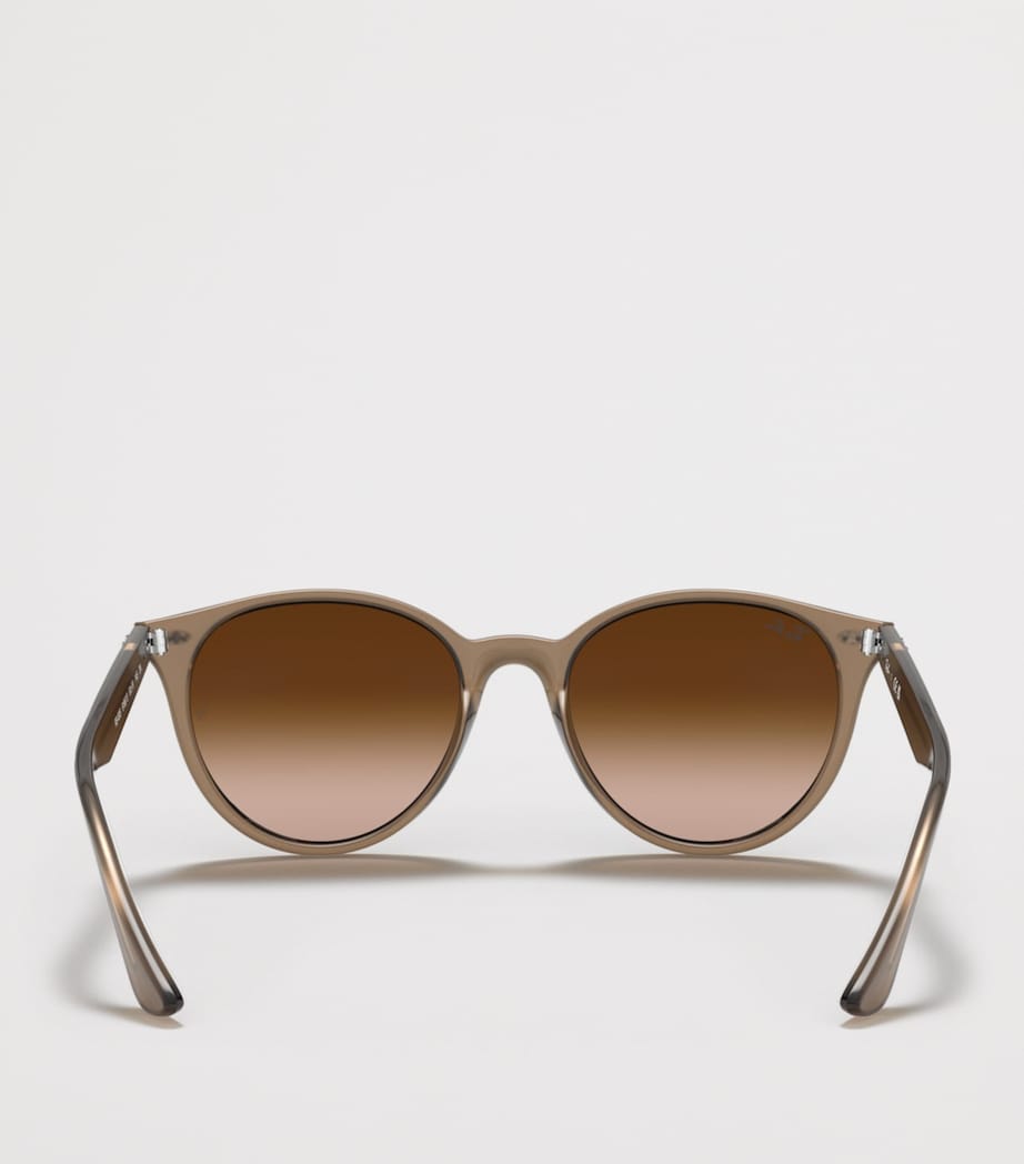 Ray-Ban Phantos round acetate sunglasses, UK version