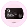 Superdrug Nail Polish Remover Pads Vitamin E (British brand)