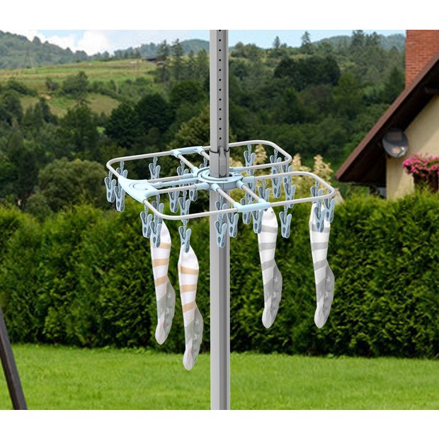 Argos Home peg garment dryer with 32 pegs (British brand)