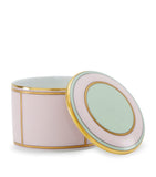 GINORI 1735 porcelain trinket box in Rosa color, UK version
