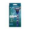 Gillette Mach3 razor with 1 blade refill, UK version
