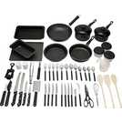 Home Essentials non-stick kitchen starter set 50 piece, UK version