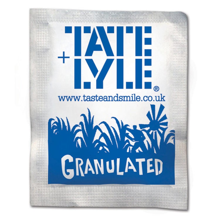 Tate & Lyle granulated sugar sachets 1000 pack (British brand)