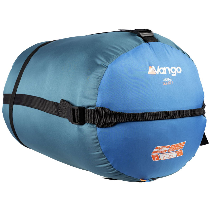 Vango Lunar Double Envelope 250GSM Sleeping Bag (British brand)