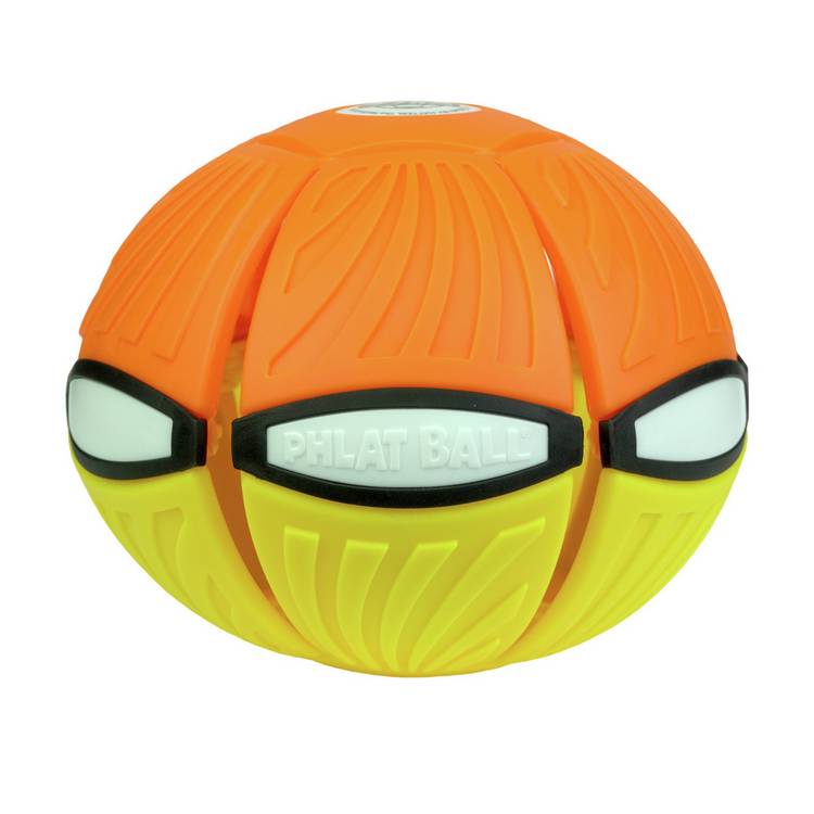 Phlat Ball flying disc toy, transforms mid-air - British product