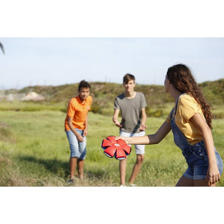 Phlat Ball flying disc toy, transforms mid-air - British product