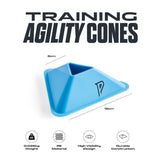 Phoenix Fitness agility cones 30 pack, imported from the UK