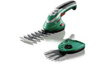 Bosch cordless shrub and grass shear 12cm - British product