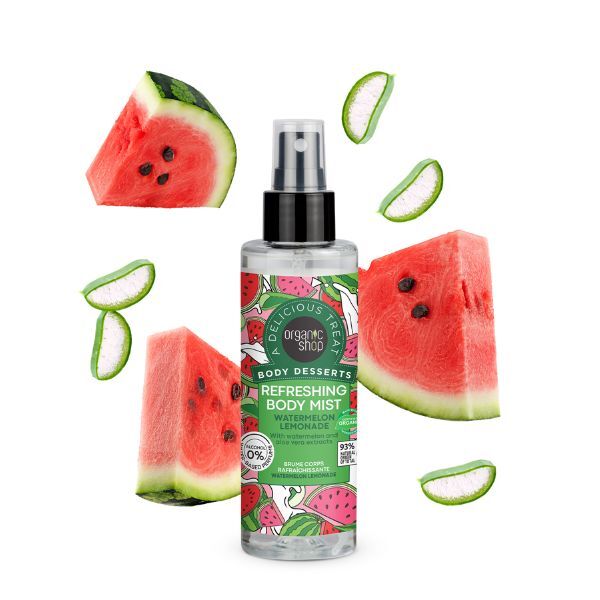 Organic Shop Refreshing Body Mist Watermelon Lemonade, 200ml