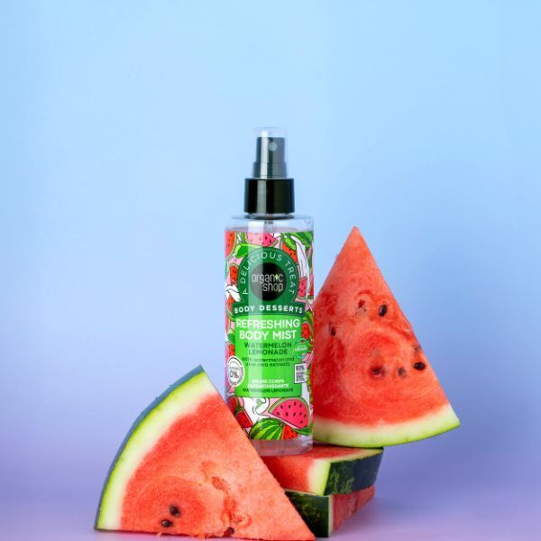 Organic Shop Refreshing Body Mist Watermelon Lemonade, 200ml