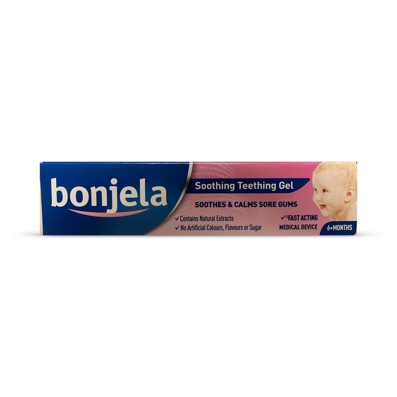 Bonjela soothing teething gel, UK version