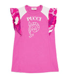 PUCCI Junior Cotton Logo T-Shirt 4-14 Years, imported from the UK