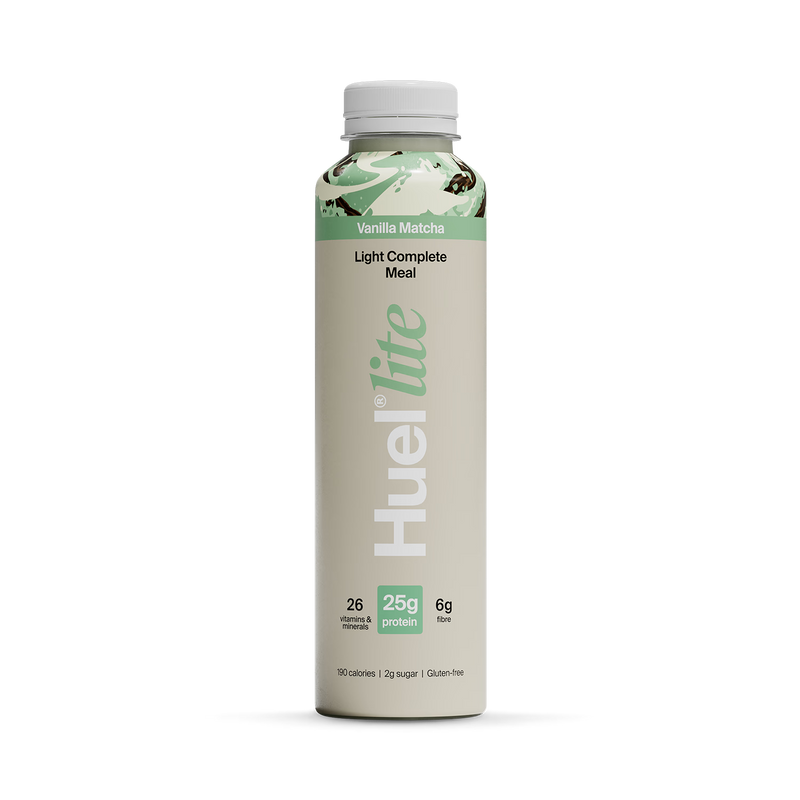 Huel Lite Vanilla Matcha nutritionally complete drink 500ml, UK version
