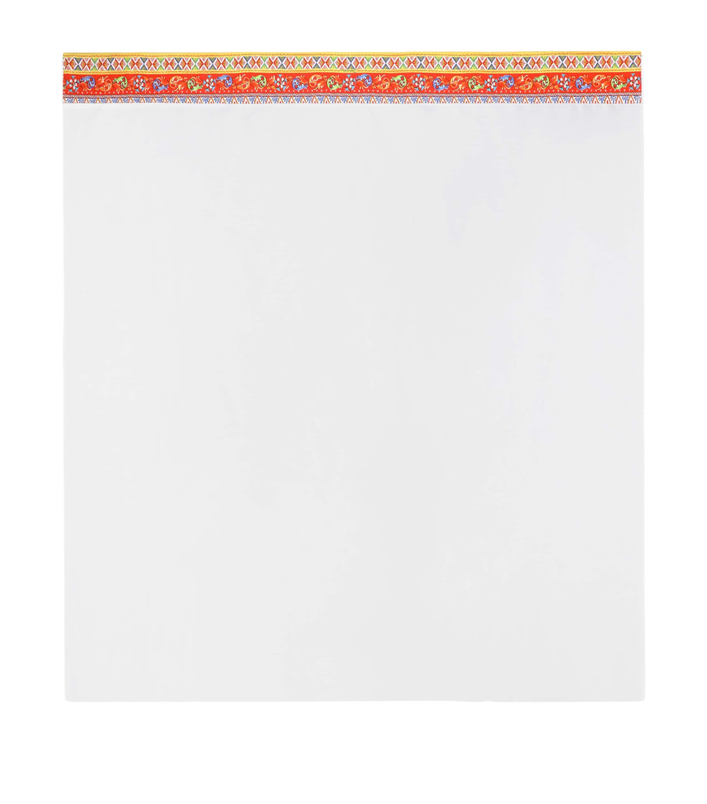 Dolce & Gabbana Casa Carretto King flat sheet - British product