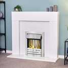 Adam Miami electric fire suite with Helios inset white - British product