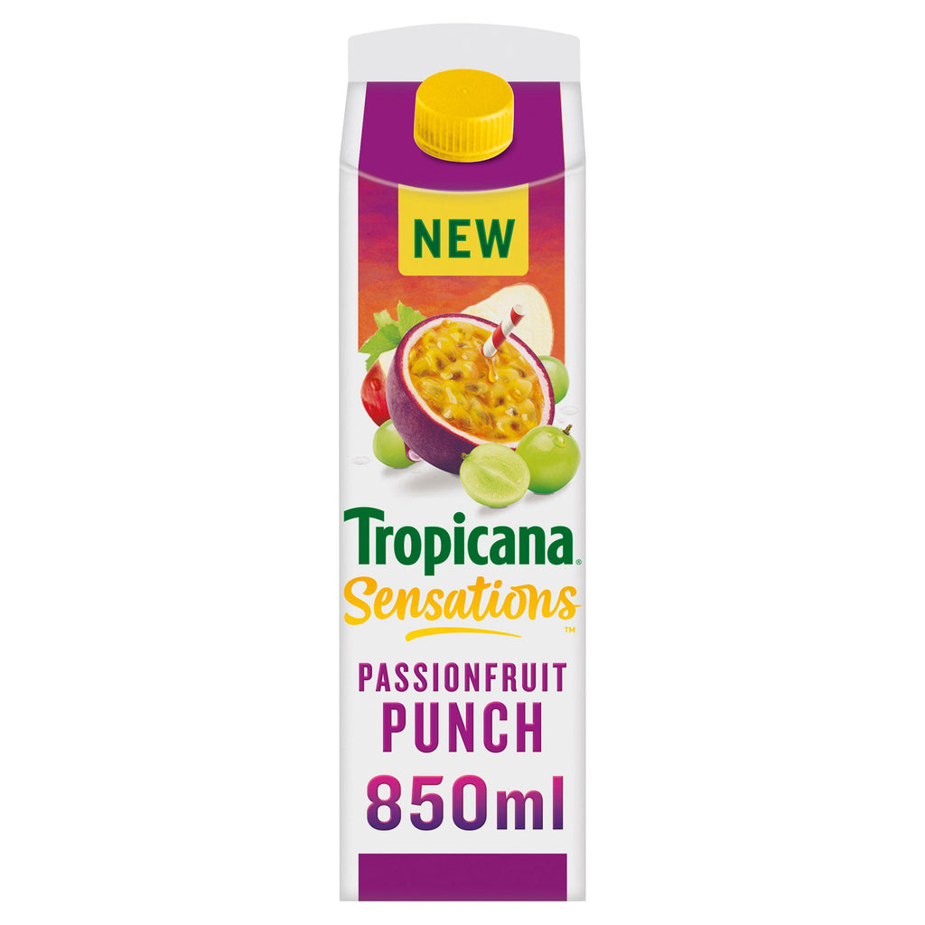 Tropicana Sensations Passionfruit Punch Fruit Juice 850ml