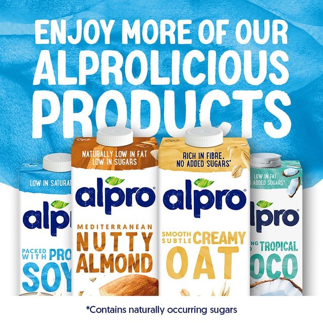 Alpro Soya Long Life Drink   1L GOODS M&S   