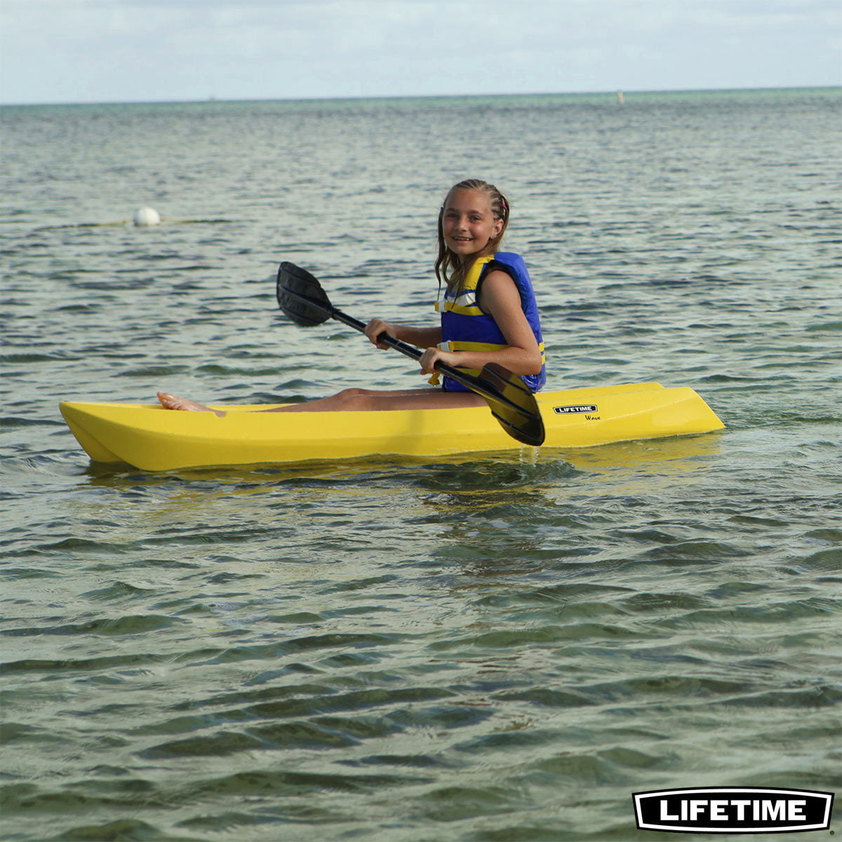 Lifetime Wave 6ft (180 cm) Sit On Youth Kayak + Paddle GOODS Costco UK