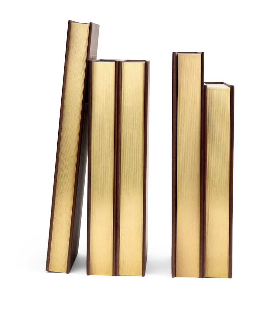 Assouline Library Bookends Set of 2 - British product