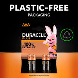 Duracell Plus 100% AAA Alkaline Batteries   8 per pack GOODS M&S   