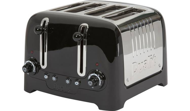 Dualit DPP4 Lite 4 slice toaster black (British brand)