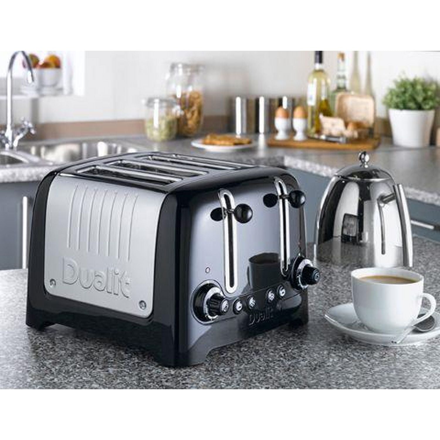 Dualit DPP4 Lite 4 slice toaster black (British brand)