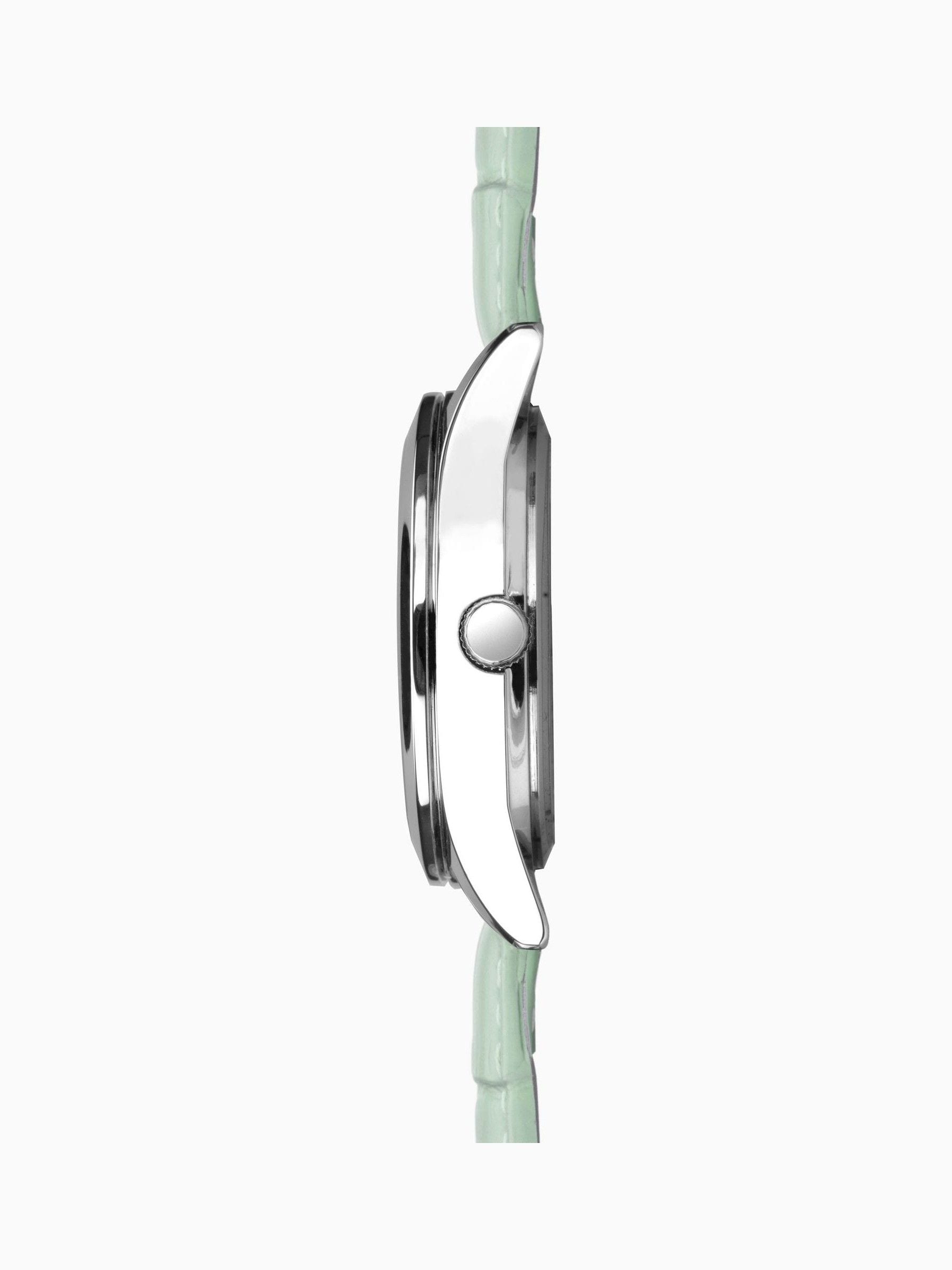 Sekonda Green Taylor Leather Strap Watch