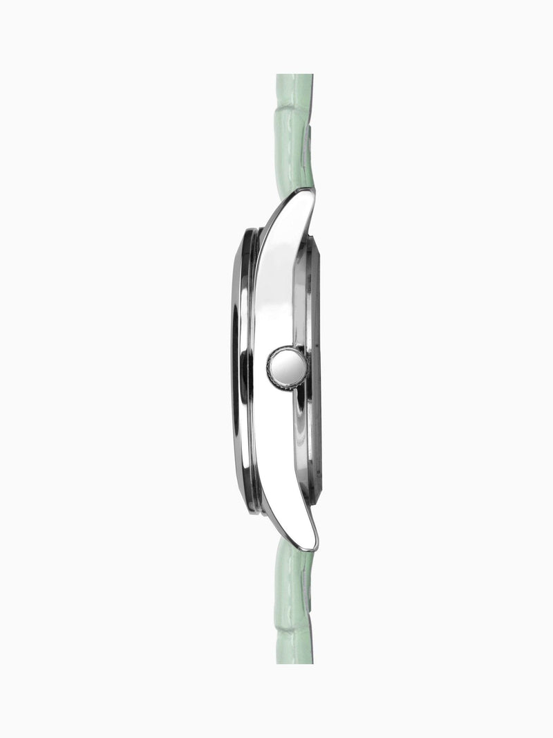 Sekonda Green Taylor Leather Strap Watch