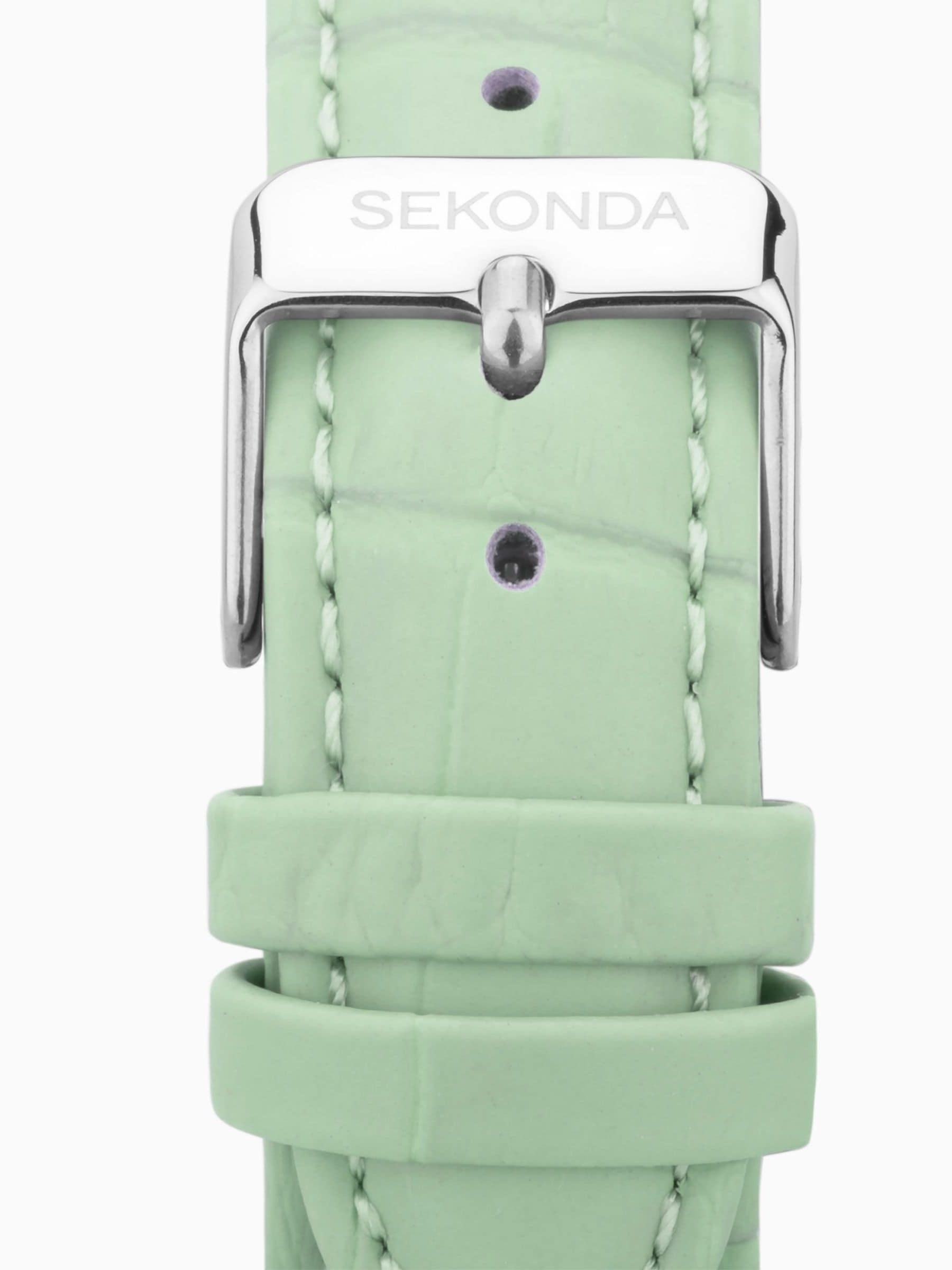 Sekonda Green Taylor Leather Strap Watch