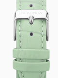 Sekonda Green Taylor Leather Strap Watch