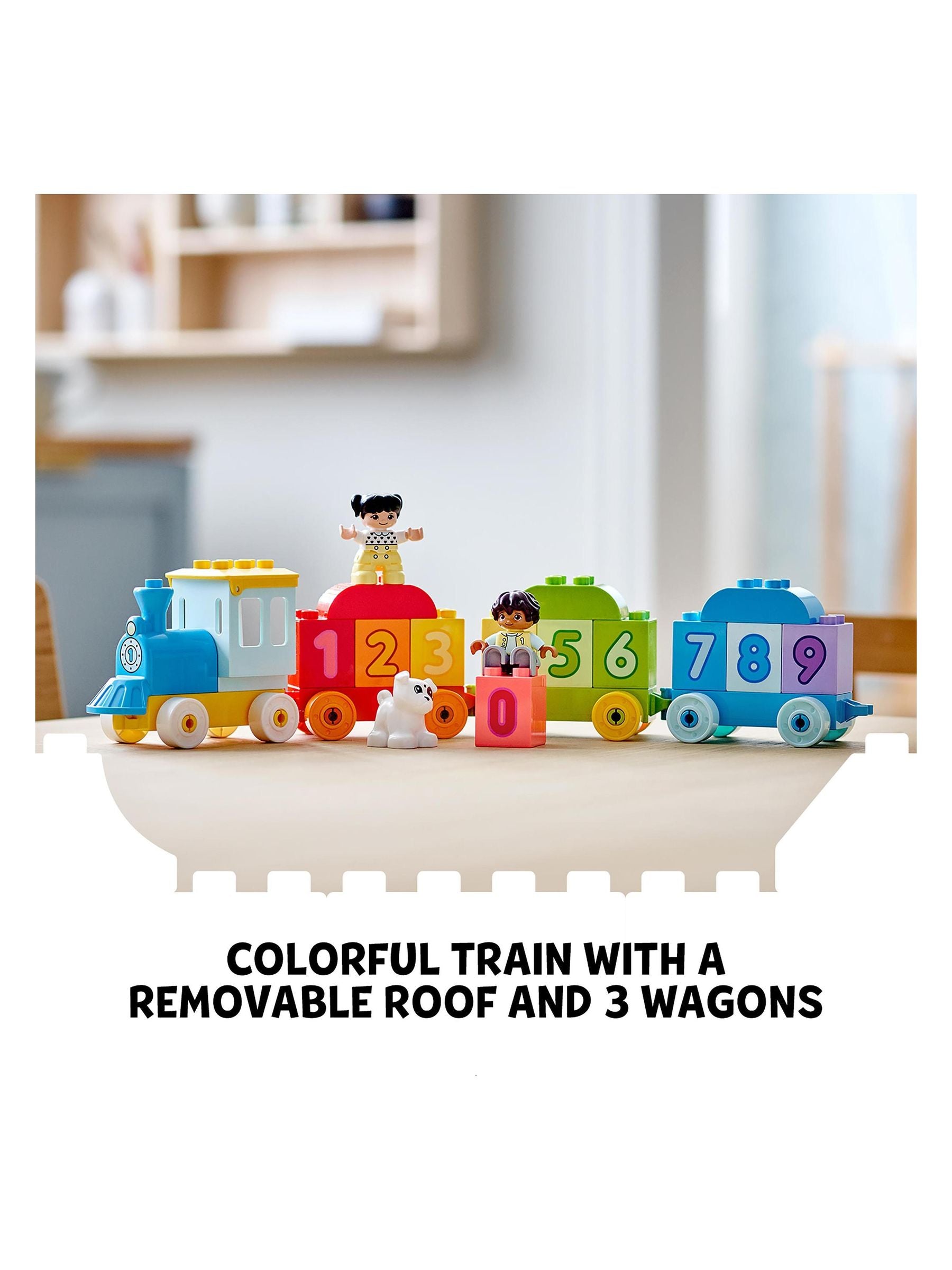 LEGO DUPLO Number Train toy 23 pieces - British product