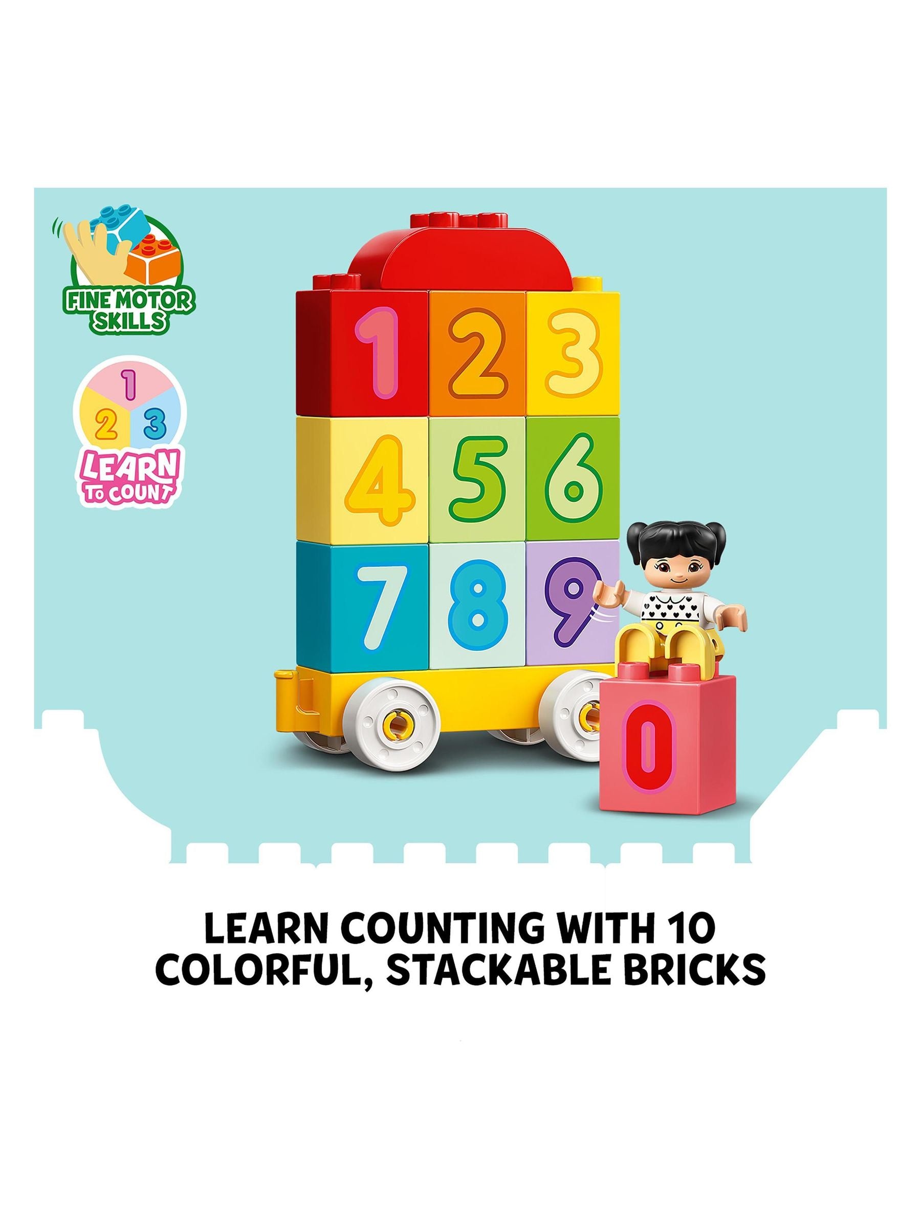 LEGO DUPLO Number Train toy 23 pieces - British product