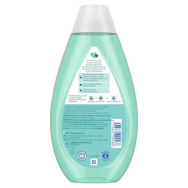Johnson's No More Tangles Kids Shampoo 500ml, UK version