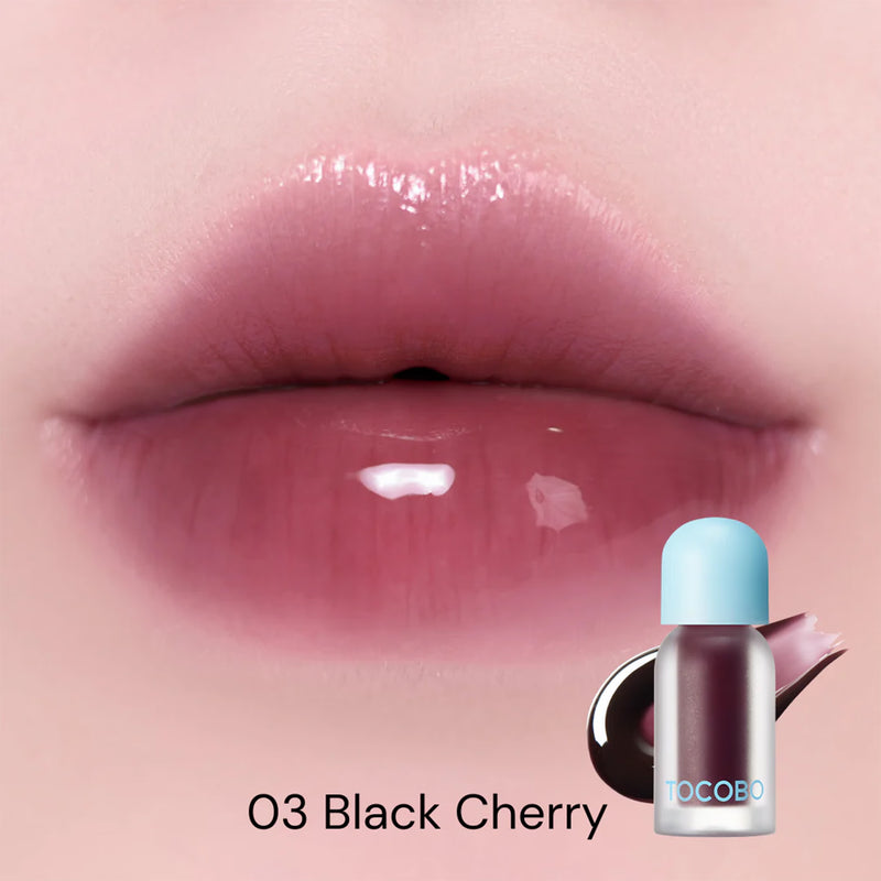 TOCOBO Black Cherry lip oil - British product