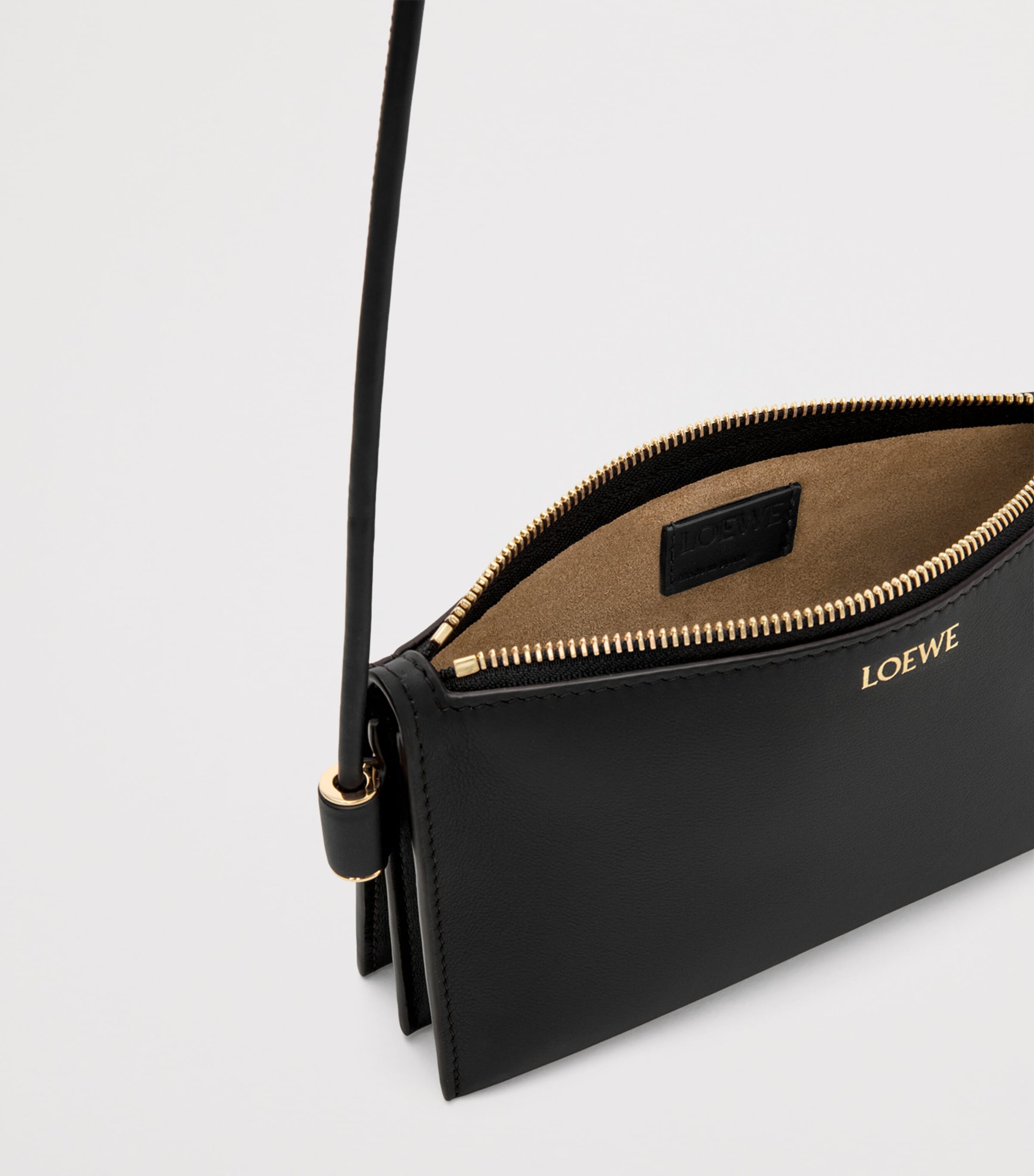 LOEWE Joya leather pouch with adjustable strap (British brand)