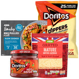 Doritos Dippers Sharing Tortilla Crisps & Pulled Pork Nachos Bundle GOODS ASDA   