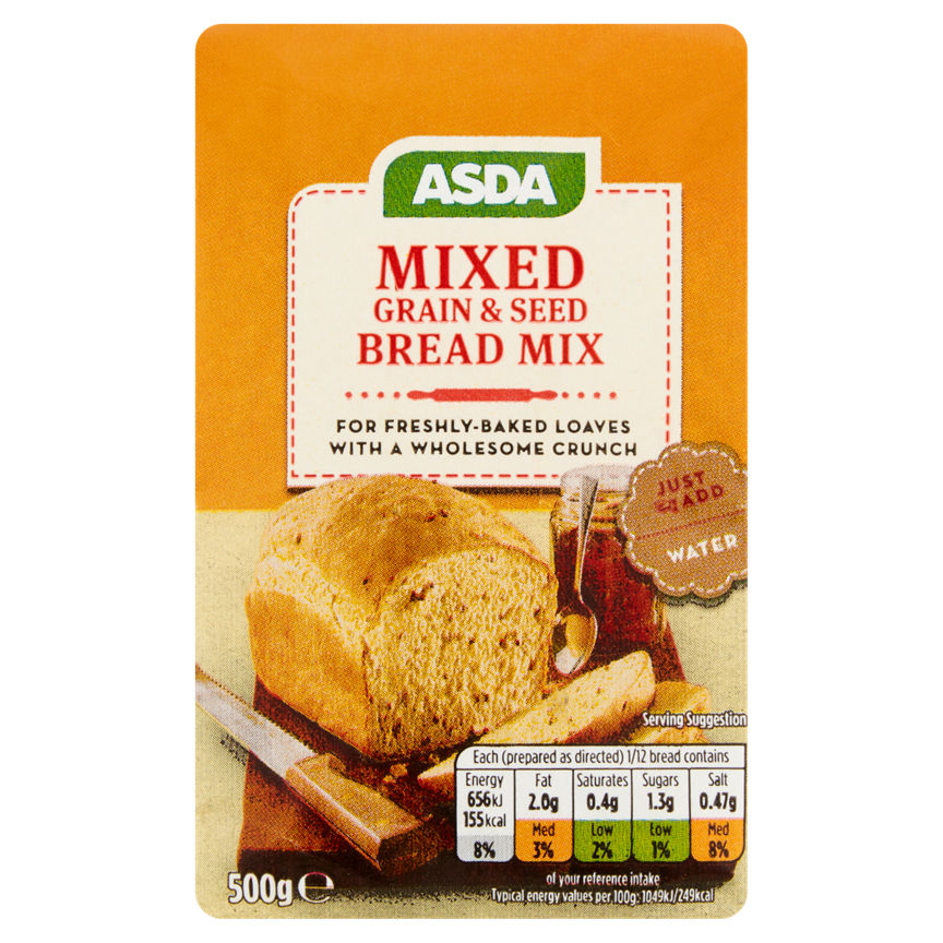 ASDA Mixed Grain & Seed Bread Mix