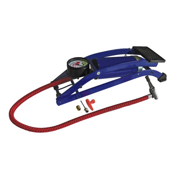 Simple Value barrel foot pump single, UK version
