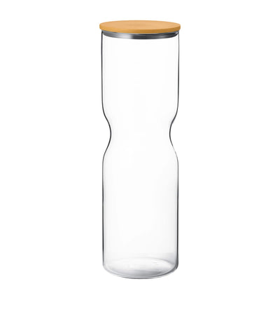 Harrods Georg Jensen Alfredo Glass Food Storage Canister Extra Large- Buy online at McGrocer