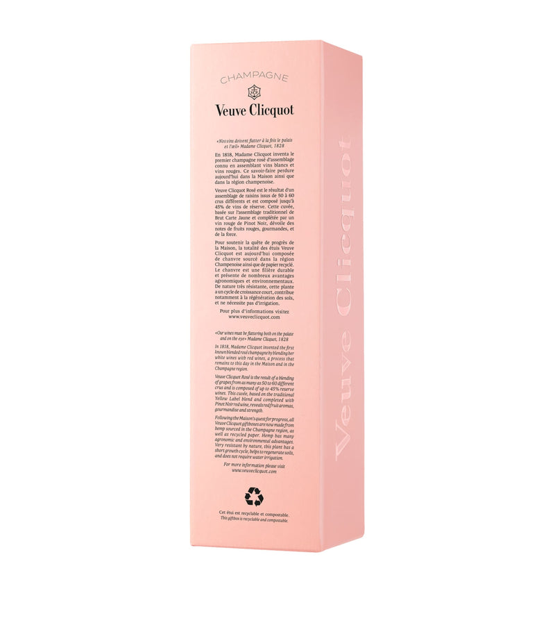 Veuve Clicquot Rosé Non-Vintage Champagne 75cl (British brand)