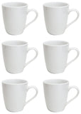 Argos white porcelain mugs set of 6 - British product