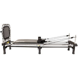 AeroPilates black Pilates reformer stand fitness equipment (British brand)