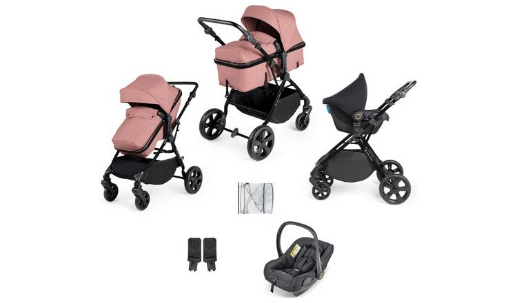 Ickle Bubba Comet 3 in 1 Travel System – Dusky Pink GOODS Argos