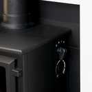 Adam Chester electric fire suite white oak freestanding - British product