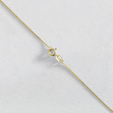 Revere 9ct yellow gold cubic zirconia cross pendant necklace - British product