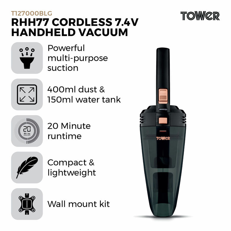 Tower Cordless Handheld Vacuum Cleaner 0.9kg (British brand)