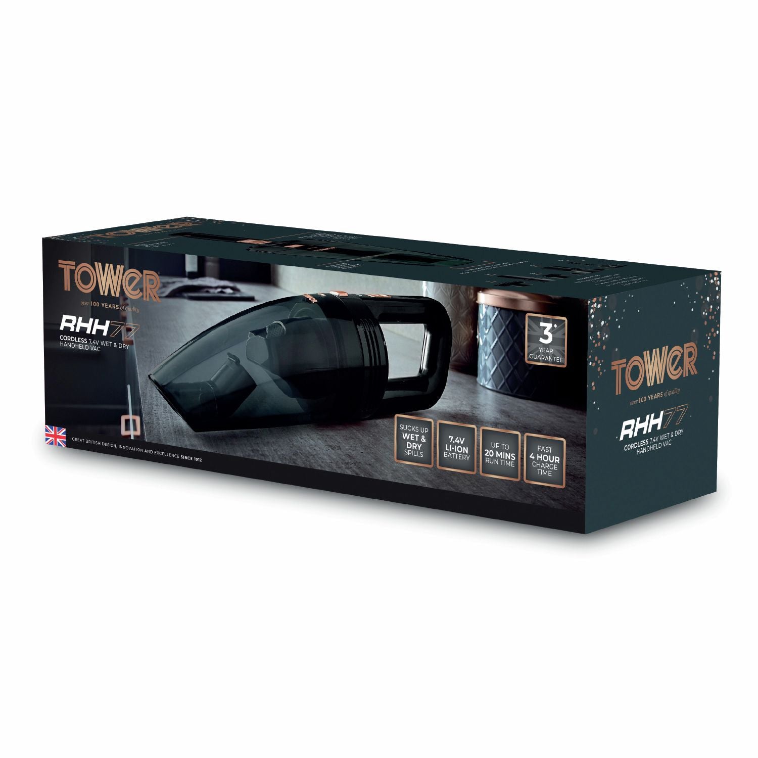 Tower Cordless Handheld Vacuum Cleaner 0.9kg (British brand)