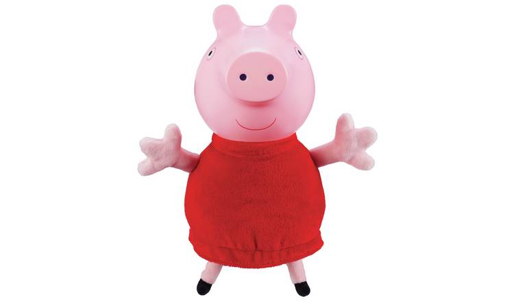 Peppa Pig Large Talking Peppa Glow Friend Plush GOODS Argos