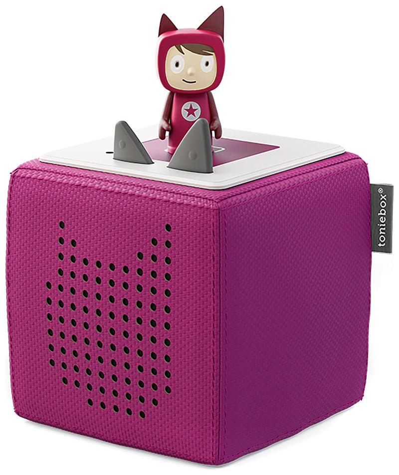 tonies Purple Toniebox with Creative Tonie children's audio player (British brand)